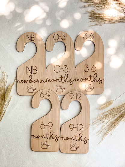 Baby Wood Closet Divider